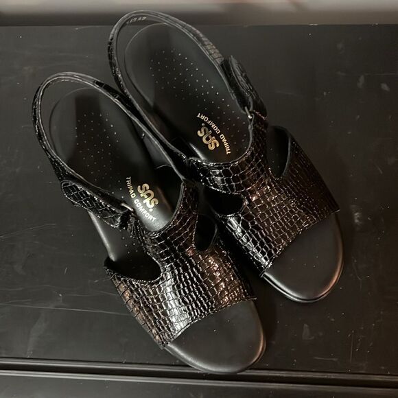 SAS comfort Suntimer sandals-Suntimer Croc Size 8.5Wide A7 - Picture 5 of 11